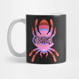 Tarantula Silhouette V144 (Radial) Mug